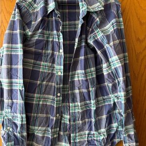 Men’s J Crew Plaid Shirt Size Large